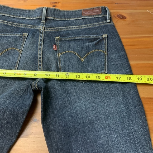 Levi’s Demi Curve Boot Cut Jeans, Dark Wash - Picture 13 of 16